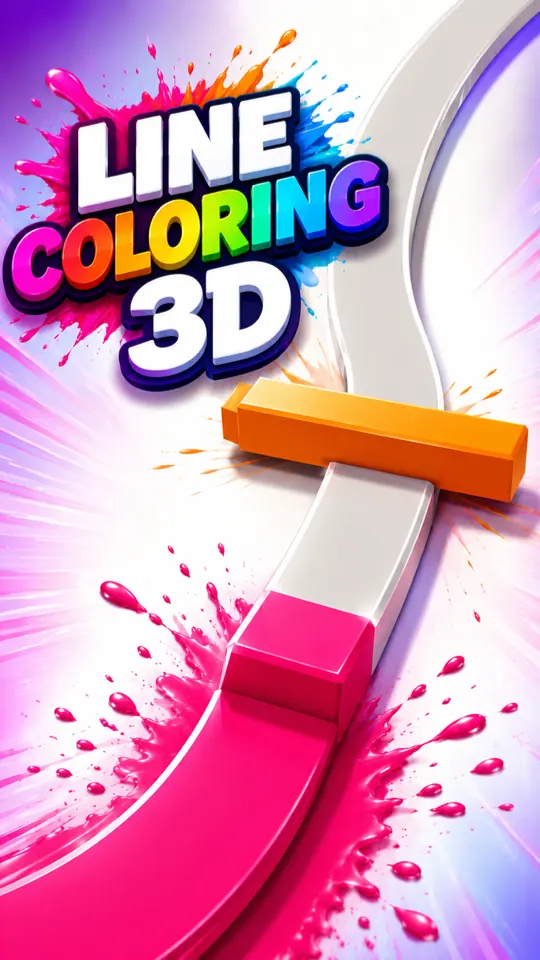 Line Coloring 3d