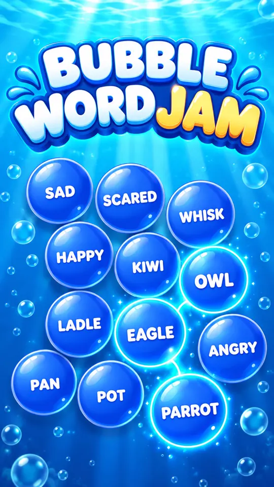 Bubble Word Jam